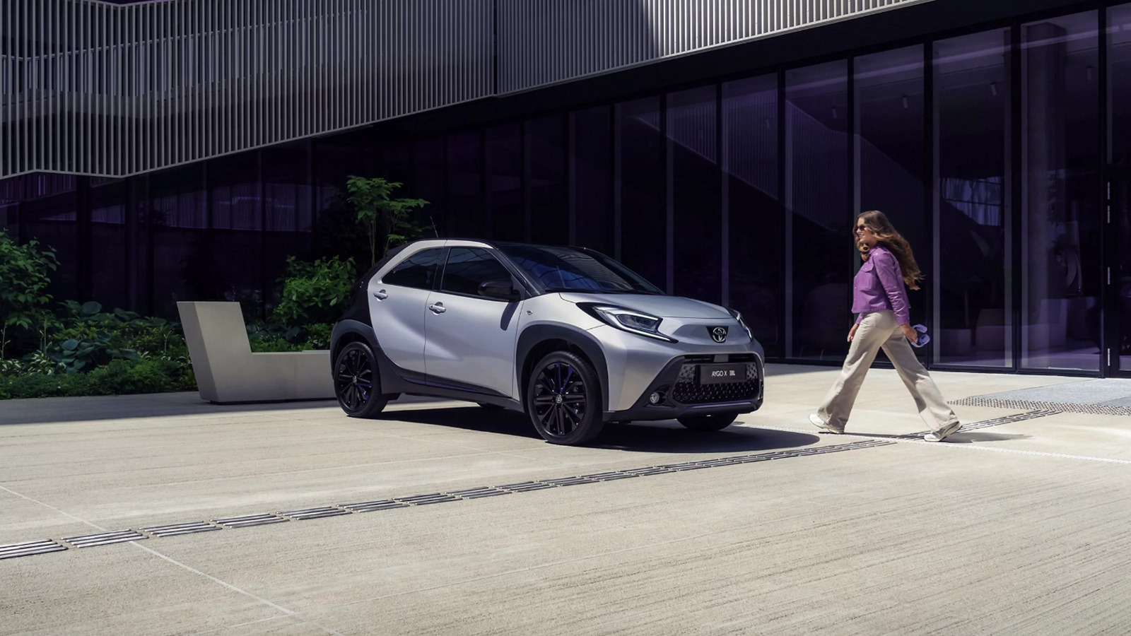 samochód miejski toyota aygo